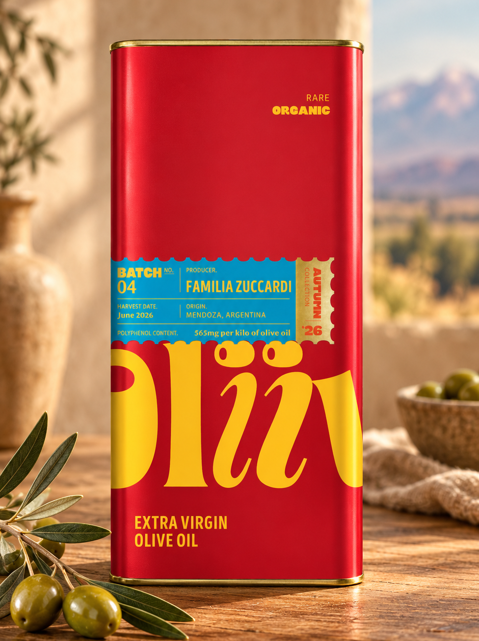 Oliiv - High-Polyphenol Organic Extra Virgin Olive Oil